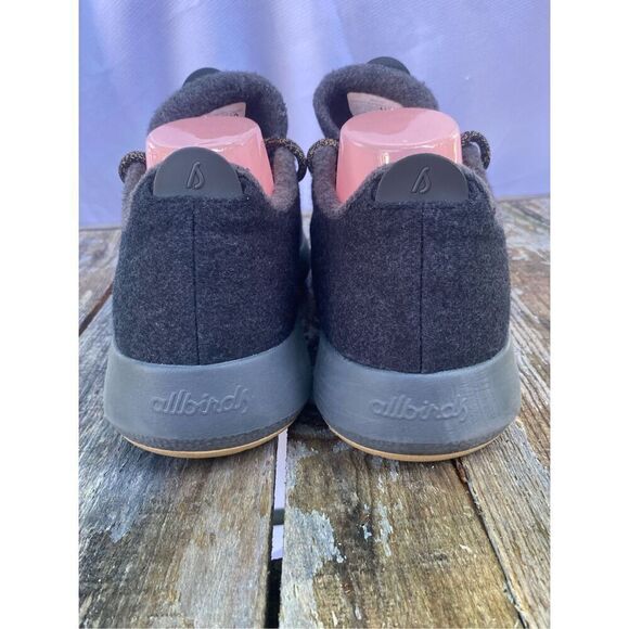 Allbirds Merino Wool Runners Men’s Sz 10 Charcoal Gray Sneakers Lace-Up Comfort main image 6